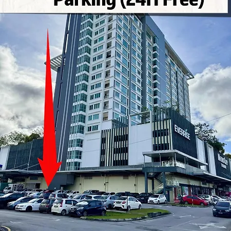 Metrocity Square Condominium-3R2B-9 Pax Kuching Exterior photo